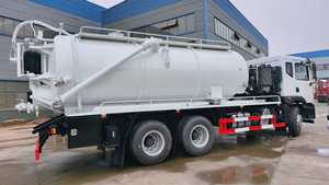 Camión Dongfeng 6x4 de 22m³ para succión y limpieza de alcantarillado, camión de chorro para alcantarillado, camión de vacío para aguas residuales, camión de limpieza de alcantarillado de alta presión - Product Image 2