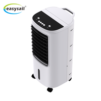 Refroidisseur d'air évaporatif portable à commande mécanique, réservoir d'eau de 4 L, facile à transporter, commande par bouton