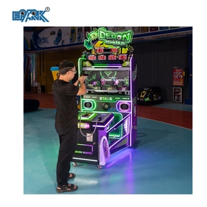 <span class=keywords><strong>Demon</strong></span> <span class=keywords><strong>Hunter</strong></span> Shooting Game Arcade Machine Juguete de interior que funciona con monedas para niños y adultos Fun Metal Gun Simulator - Product Image 3