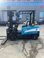 Mini chariot élévateur électrique 2 tonnes, chariot élévateur multifonction, mini chariot élévateur pour usage en entrepôt