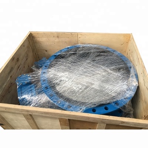 DN900 Válvula de Mariposa de Doble Brida de 36 Pulgadas, Manual, Cuerpo de Hierro Dúctil, Disco Niquelado, Eje de Acero Inoxidable 410 para Agua PN10 - Product Image 5
