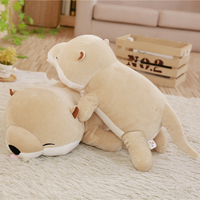 1pc 45cm Adorable Peluche Loutre en Coton Rembourrée Kawaii pour Enfants Filles Cadeau de Noël Anniversaire Jouets Loutre Marine