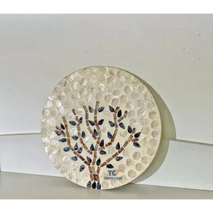 En gros Meilleure vente Élégant Nacre Coquillage Plat Sets de table Décoration de tapis de table pour la fête à l'extérieur fabriqué au Vietnam - Product Image 4