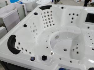 Haute qualité 6 personnes contemporain Whirlpool Spa Portable extérieur pour <span class=keywords><strong>Jacuzzi</strong></span> Installation autoportante Massage caractéristique égouttoir - Product Image 5