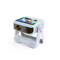 Nouveau projecteur vidéo portable intelligent 2026 à double écran 1080P Full HD LED LCD 4K Android 12 pour la maison, le bureau et le home cinéma