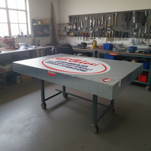 Revêtement en tôle galvanisée Fami pour table multiplex L1024 D750 H20 couleur galvanisée - Product Image 3