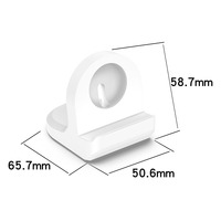 Support de chargeur en silicone pour Google Pixel Watch2 Support de chargeur en silicone pour Google Pixel Watch2 Base en silicone de charge