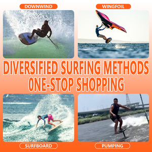 ODM/OEM Tabla de Surf Efoil de 109 CM con Hidroala de Carbono para Surf, Parawing, Wing Foil, Juegos Acuáticos y Tabla de Surf con Aletas para Océano - Product Image 3