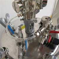 Réservoir sous pression en acier inoxydable XF avec agitateur manuel, cuve de mélange sous pression pour peinture, application par pulvérisation et distribution de colle