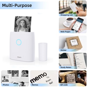 Fabbrica oem a basso costo termici palmari mini adesivi tascabili stampanti fotografiche per note memo scrapbook - Product Image 4