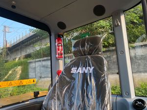 รถขุด SANY55C PRO ขนาด 5.5 ตัน รถขุดไฮดรอลิกแบบตีนตะขาบมือสอง SANY55C PRO ขายส่งออกโดยตรง - Product Image 5
