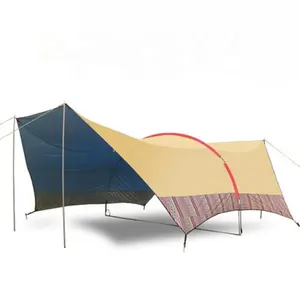 יצרן במפעל מחיר מצופה מיני חופה נייד משפחת קמפינג אוהל