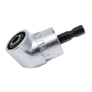 Adaptador de enchufe de ángulo recto de 105 grados, extensión de taladro de ángulo recto <span class=keywords><strong>para</strong></span> espacios reducidos, vástago hexagonal de 1/4 pulgadas, soporte de broca de tornillo <span class=keywords><strong>para</strong></span> paneles de yeso - Product Image 3