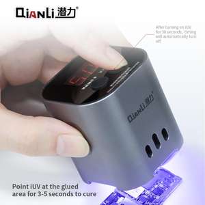 Lámpara QIANLI <span class=keywords><strong>IUV</strong></span>, Lámpara Inteligente de Curado con Aceite Verde, Lámpara de Curado Óptico con Adhesivo LED UV IR para Placa Base - Product Image 3