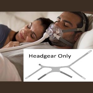 Sangle de remplacement universelle pour casque CPAP, sangle de <span class=keywords><strong>masque</strong></span> réglable à 4 points pour <span class=keywords><strong>ResMed</strong></span> Philips, accessoire de thérapie de l'<span class=keywords><strong>apnée</strong></span> <span class=keywords><strong>du</strong></span> <span class=keywords><strong>sommeil</strong></span> - Product Image 2