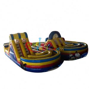 Parcours d'obstacles gonflable géant 12X8X4.3M avec toboggan - Design original Naisi <span class=keywords><strong>Jeu</strong></span> <span class=keywords><strong>de</strong></span> parc extérieur commercial - Product Image 4