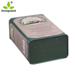 Boîtes de conserve vides à bas prix avec couvercle et poignée fabriquées en Chine boîte d'huile en étain d'Innopack à vendre - Product Image 4