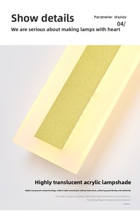 סיטונאי קיר משטח תאורה גן מנורת קיר גן ip65 5w חיצוני רצועה ארוכה קיר אור - Product Image 5