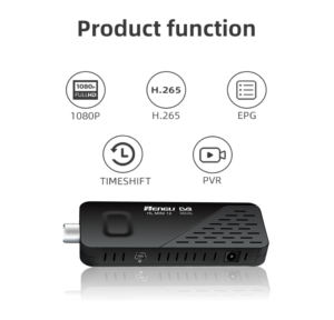 Decoder Dvbt2 H.264 con Wifi tramite Dongle USB, Ricevitore TV Stick Dvb-t2, Set-top Box - Product Image 4