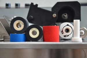 黒径36mm高さ16mm速乾性ホットインクローラー - Product Image 3