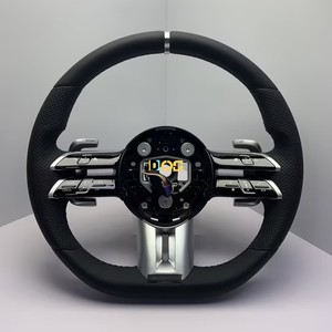 Volant en fibre de carbone forgé avec affichage LED du régime moteur pour <span class=keywords><strong>Mercedes</strong></span> Benz W223 Classe S AMG S63 S500 <span class=keywords><strong>S580</strong></span> Plug and Play - Product Image 6