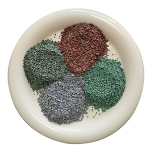 Feuilles fines de shales pour membranes d'étanchéité, grises, vertes et rouges, appliquées sur les tuiles en feutre huilé et l'asphalte modifié - Product Image 5