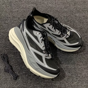 Chaussures de sport décontractées pour hommes de qualité luxueuse, surface en mesh respirante, idéales pour les activités de plein air, chaussures chunky. - Product Image 2