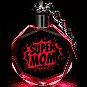 Quảng Châu bán buôn tùy chỉnh 3D laser khắc K9 trống pha lê <span class=keywords><strong>LED</strong></span> Móc Khóa Thủy Tinh Độc Đáo <span class=keywords><strong>Keychain</strong></span> - Product Image 2