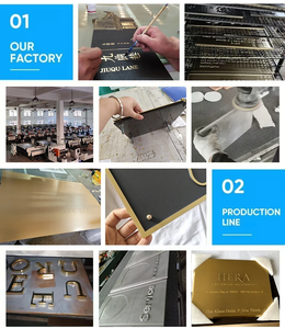 Tùy chỉnh Brass & nhôm khắc nhà địa chỉ số biển hiệu cho home & HOTEL wayfinding signage - Product Image 6
