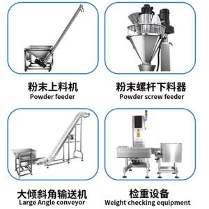 완전 자동 VFFS 계량 백 씰링 포장 기계는 사탕, 스낵, 감자 칩, 커피 및 사료를 위해 적합합니다. - Product Image 6