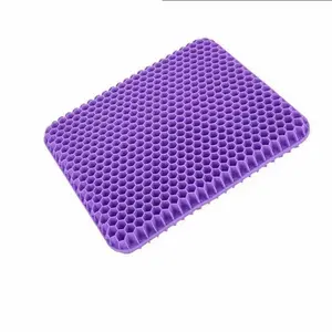 Hot Selling Gel Seat Cushion Breathable Office Home Chair Cooling Gel Seat Cushion Pad