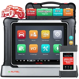 Autel MaxiSYS Elite II OBD2 Scanner Digital ECU, mesin pemrograman sistem profesional OBD 2 alat diagnostik kendaraan Universal