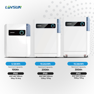 IP 65 LiFePO4 gói loại sàn <span class=keywords><strong>Lithium</strong></span> <span class=keywords><strong>Ion</strong></span> 51.2V 5kwh 10kwh 15kwh lai biến tần hệ thống nhà IP20 pin năng lượng mặt trời - Product Image 4