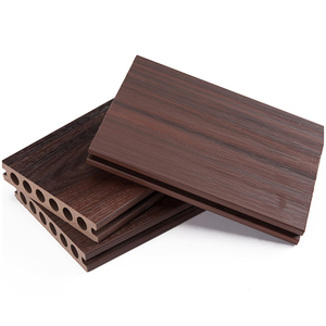 SHENGCHENG Modern Outdoor Fireproof <b>Decking</b> Board 18mm WPC Co Extruded Composite <b>Decking</b> Waterproof Terrace <b>Decking</b> - Product Image 1