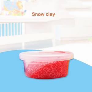 JITENG Vente chaude Kit de slime animal DIY, argile PVA souple et matière plastique, modèle de neige magique changeante de couleur, inspiré des bonbons sucrés - Product Image 6