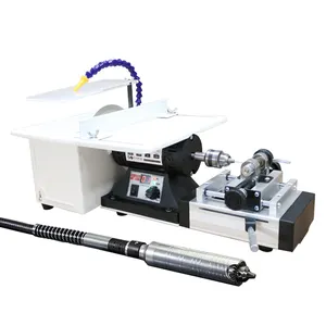 2000W Jewelry Tools Multifunctional Desktop Polishing Machine Jade Carving Grinding Cutting Machine Round Bead Punching Machine