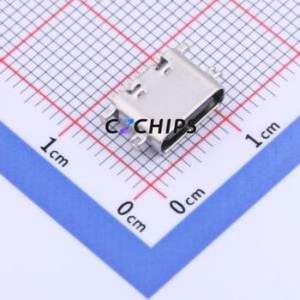 GT-USB-7014F USB Connector SMD Connector ( Connector Type: Type-C )( Protocol Standard: USB 2.0 )( Gender: Female ) - Product Image 1