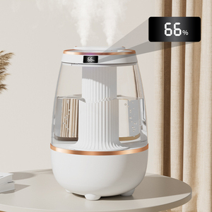 Humidificador de aire inteligente ultrasónico de doble cabezal de pulverización 3L aromaterapia de plástico USB de gran capacidad para difusor de Hotel doméstico YS - Product Image 2