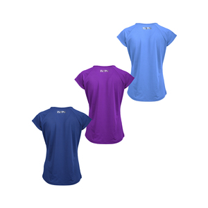 Camiseta de correr con estampado de logotipo personalizado de Marca China confiable Camiseta deportiva de poliéster de secado rápido - Product Image 5