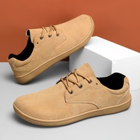 Chaussures de sport automne-hiver grande taille 48 pour hommes, fermeture à lacets, confortables, souples, bout rond, décontractées, tige en PU, tendance mode