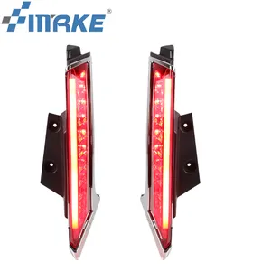 Smrke For Nissan X-trail/ Rogue 2014 2015 2016 Car LED Rear Trunk Pillar Light Column Brake LED Lamp Driving Light