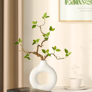 Azalée artificielle Xinyuan, branche unique, fleur en plastique, plante décorative pour la maison, pour usage intérieur - Product Image 2