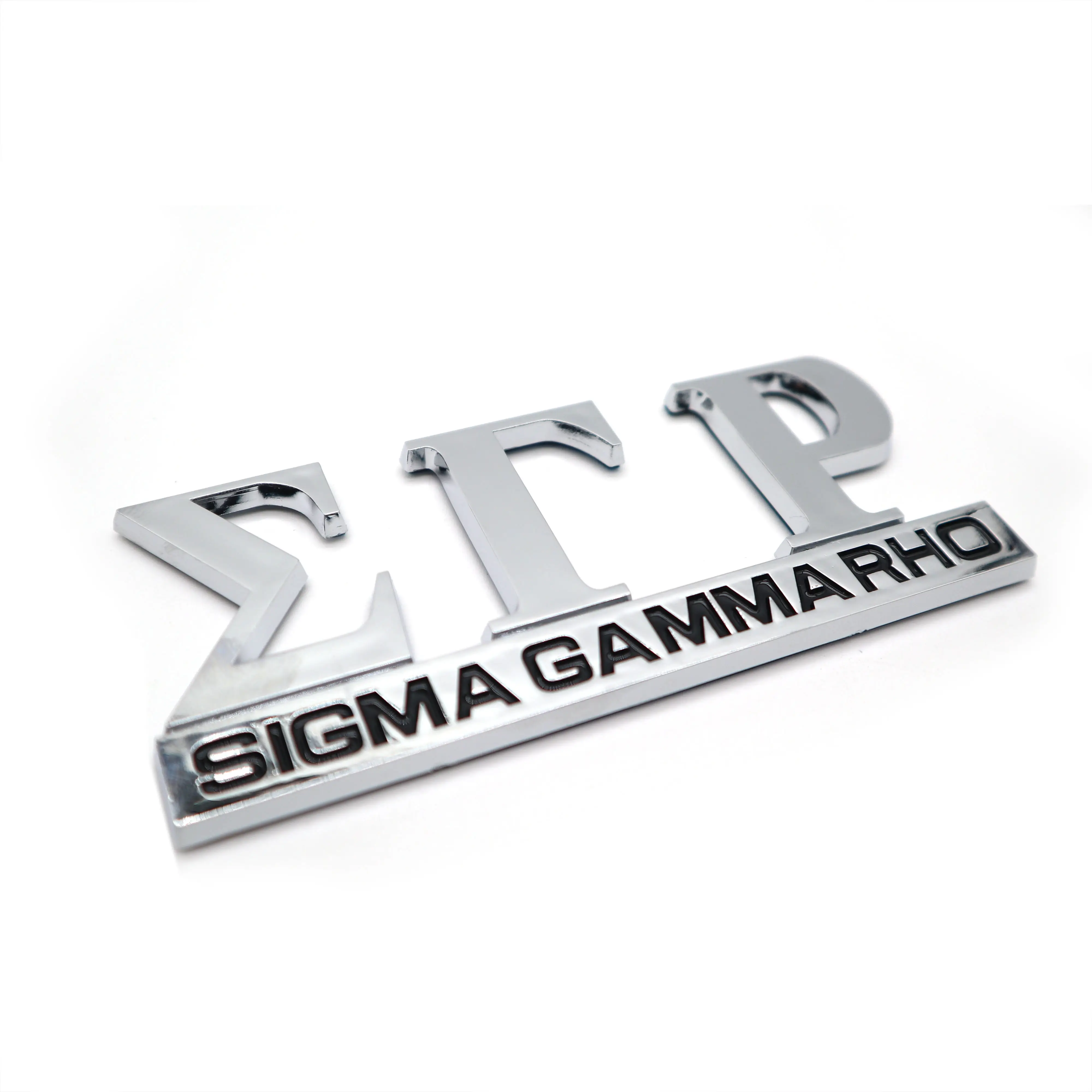Все группы 10*4,5 см Sigma Gamma Rho наклейки на автомобиль Греческие Буквы пластиковые украшения автомобиля