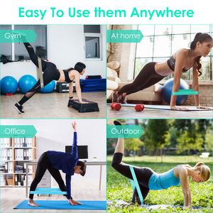 Encci Juego de Bandas de Resistencia de Goma Resistentes YC Unisex para Yoga, Entrenamiento Físico, Ejercicios Asistidos, Tubo de Ejercicio, Gimnasio en Casa - Product Image 6