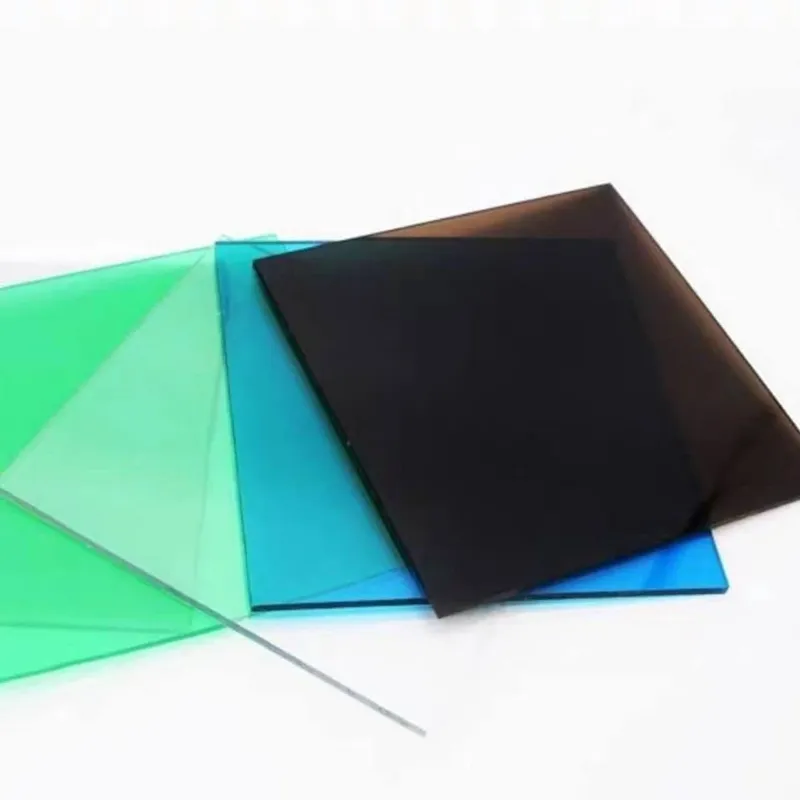 Free sample ripple clear anti-scratch uv polycarbonate pc bulletproof compact laminated solid black polycarbonate sheet