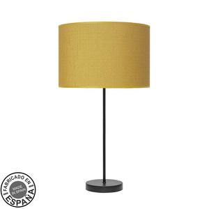 Lampe de table 1xE27, couleur noir/jaune, dimensions 63x30x30 cm, idéale pour l'éclairage décoratif dans les foyers et - Product Image 1