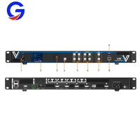 Controlador de Video LED Novastar V6 V8 V12 V16 a Todo Color, Procesador de Pantalla LED Todo en Uno para Paneles de Pantalla LED Profesionales