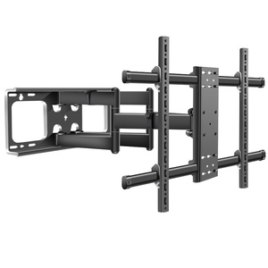 Support mural <span class=keywords><strong>TV</strong></span> à double <span class=keywords><strong>bras</strong></span> <span class=keywords><strong>amovible</strong></span> et entièrement articulé avec <span class=keywords><strong>bras</strong></span> inclinable et pivotant pour une visualisation optimale 55-90 pouces HILLPORT DY885 - Product Image 3