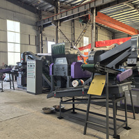 Séparateur de câbles industriels automatique à grande section Genrytech GR800, moteur 63kW, 400-800kg/H, séparation cuivre-plastique