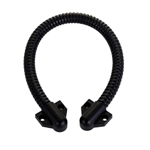 Fabricant de câbles Spot Protection Boucle de porte blindée noire Serrure de porte intelligente Boucle de porte étanche en acier inoxydable - Product Image 2